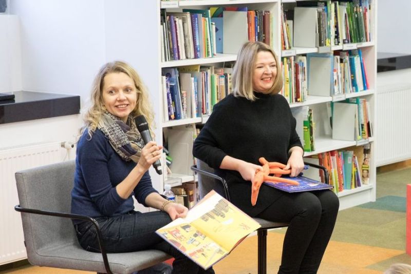 Evelina Daciūtė ir Aušra Kiudulaitė. Nuotr. Vygaudo Juozaičio