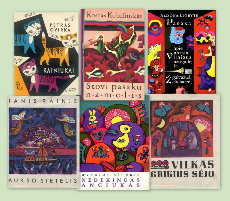 B. Žilytės iliustruotos knygos vaikams