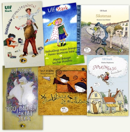 Ulfo Starko knygos. Nuotr. www.skaitymometai.lt