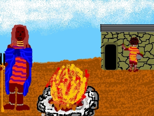 Idos Janušauskaitės piešinys