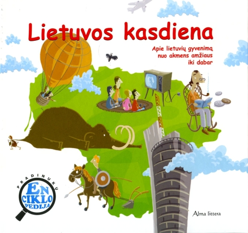 Lietuvos kasdiena: apie lietuvių gyvenimą nuo akmens amžiaus iki dabar / teksto autorius Zigmas Vitkus; dailininkas Jonas Liugaila. - Vilnius: Alma littera, 2010. - 163 p. - ISBN 978-9955-38-761-9