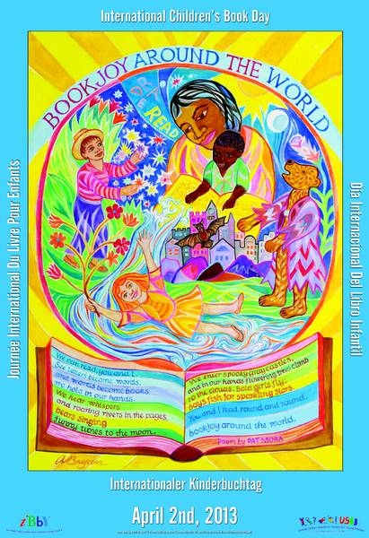 2013 m. Tarptautinės vaikų knygos dienos plakatas