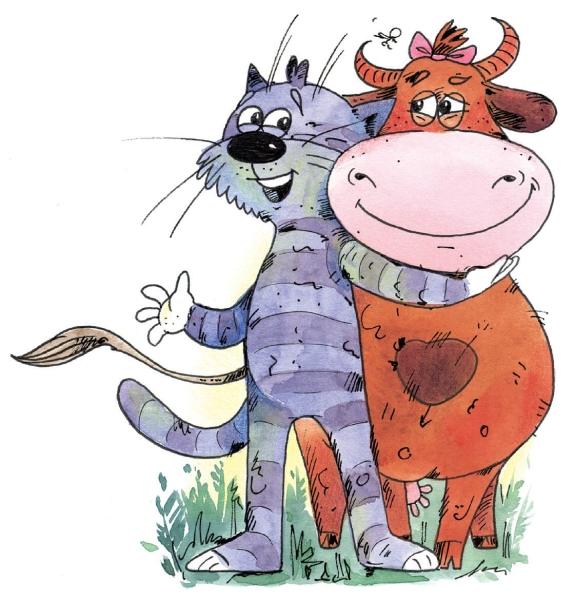 Matroskinas su karve