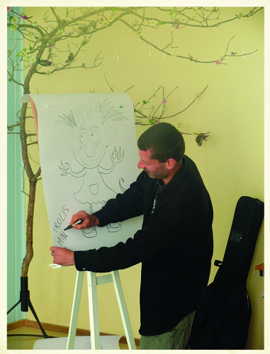 Dailininkas Paulius Juodišius. Nuotr. NIEKO RIMTO