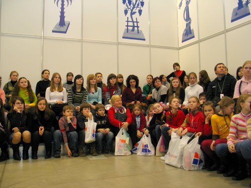 Renginio, skirto Astridos Lindgren šimtmečiui paminėti, dalyviai. Nuotr. Astos Plechavičiūtės