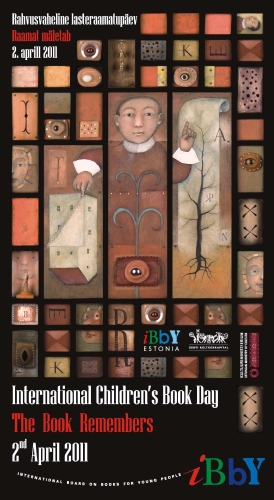 Tarptautinės vaikų knygos dienos plakatas