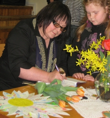 Ona Jautakė - mėgstama vaikų rašytoja. Nuotr. J. Pocienės