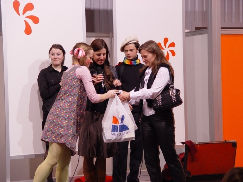 Aktyviausi renginio dalyviai neliko be dovanų